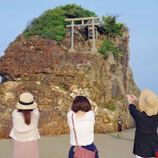砂に祈りを込めて、いざ出雲大社へ