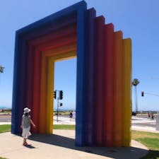 サンタバーバラのレインボーアーチ🌈
#サンタバーバラ
#レインボー
#南カリフォルニア