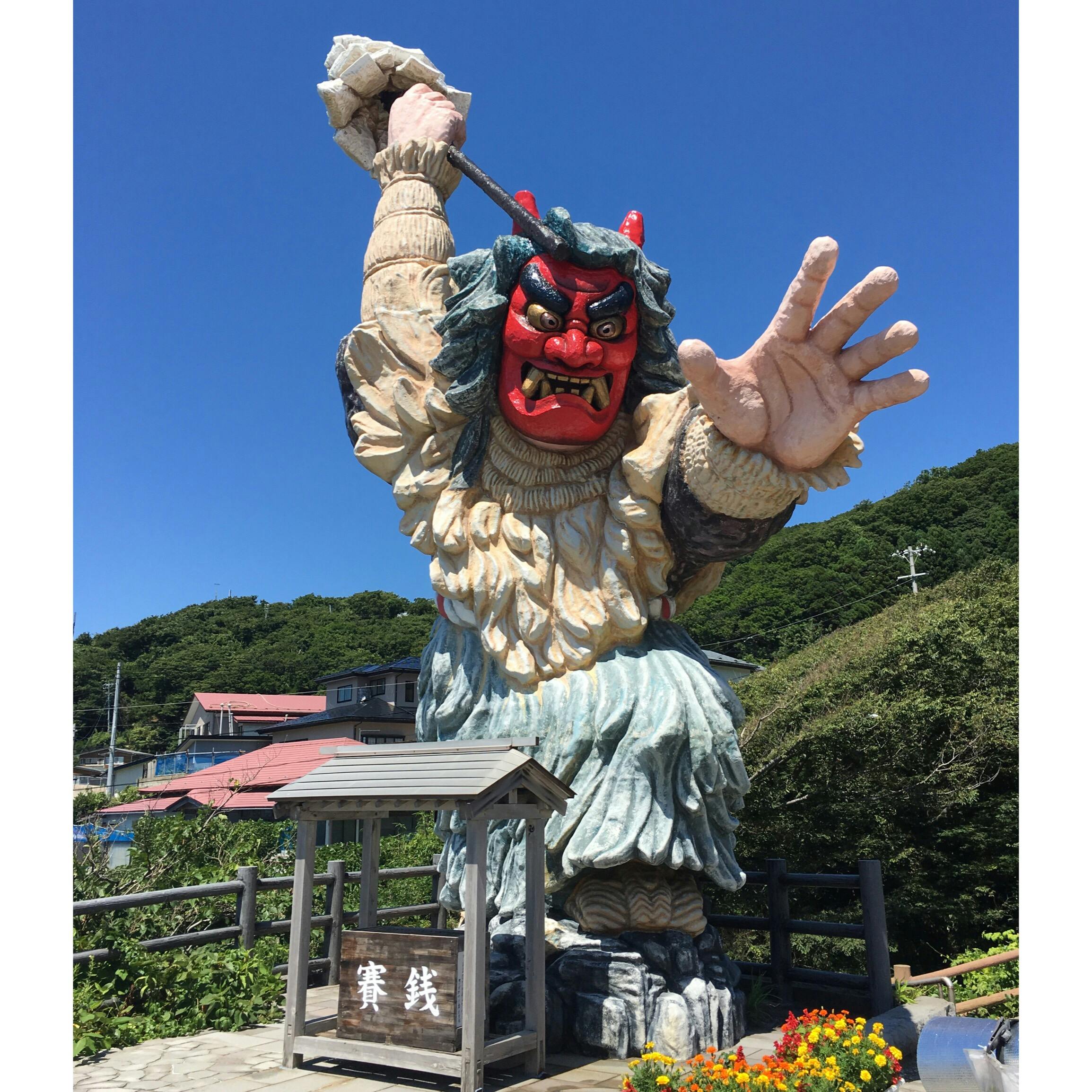 門前のなまはげ立像の投稿写真 感想 みどころ 秋田県 男鹿半島 なまはげ像 トリップノート 門前のなまはげ立像の投稿写真 感想 みどころ 秋田県 男鹿半島 なまはげ像 トリップノート