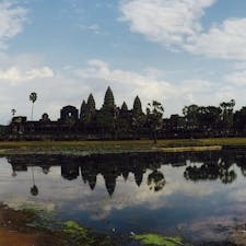 アンコールワット
カンボジアは気のいい人が多くてたくさん友達ができました！