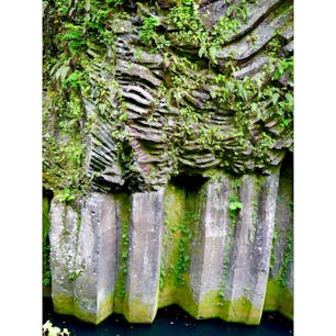 #高千穂峡
#宮崎
#5月
#観光スポット

高千穂峡番外編
この岩壁、すごくないですか…
惹かれました。
自然の力、圧巻です。