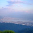 高ボッチ高原から望む諏訪湖@長野県