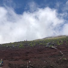 富士山からの眺め