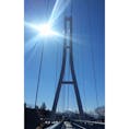 日本最長400mの人道吊橋「三島スカイウォーク」
いい天気で何より☀︎

#日本最長
#人道吊橋の中で日本最長