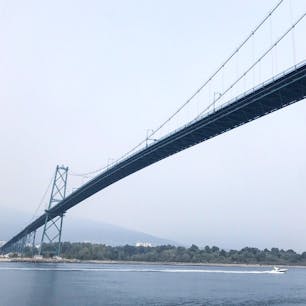 #ライオンズ・ゲートブリッジ #スタンレーパーク
#バンクーバー #カナダ
2018年8月

画面に入りきらない大きさ😳😳