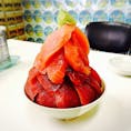 青森県浅虫温泉にある、鶴亀屋食堂さんのマグロ丼！
食堂のおばちゃんに
インスタ映えするよ〜って言われました。