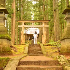#福島#大内宿#高倉神社
静かで、水の流れる音と鳥の囀りだけ。