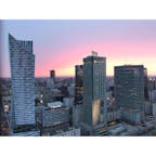 View from Pałac Kultury i Nauki, Warsaw.