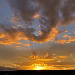 グランドキャニオンの夕焼け