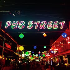 パブ・ストリート
シェムリアップ、カンボジア🇰🇭