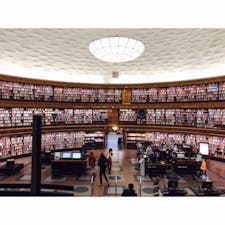 One of beautiful libraries in the world