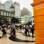 マカオはあいにくの雨、、プチラスベガスのような華やかさもあれば、ヨーロッパのような趣も感じられた。