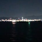 フェリーからの神戸の夜景