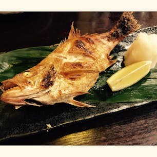 のどぐろの塩焼き@かもくら