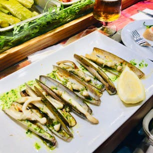 スペインのバルではまった マテ貝