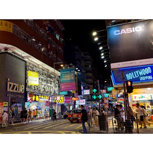 2019年9月5日 #香港
夜はとてもにぎやか ☻