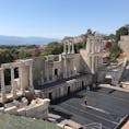 プロブディフのローマ劇場。2世紀の建築物が今なお盛時の姿を偲ばせます。