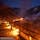 北海道登別温泉では地獄谷のライトアップ「鬼火の路」が通年点灯しています。 昼間とは違う雰囲気に包まれる幻想的な地獄谷を散策してみてください！#登別地獄谷 #鬼火の路 #登別温泉