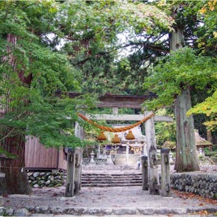 #白河八幡神社 #白川郷 #岐阜
2018年8月

パワー貰えそうな雰囲気漂いすぎてる...😳😳
