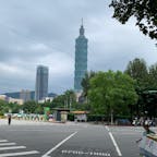 台北のシンボル 台北101は
遠くからでもすごい存在感！
写真は東區からの景色です☺️