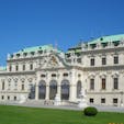 オーストリア/ベルベデーレ宮殿
ハプスブルク家って　いろいろ作っているけど　ここは結構好みでした。