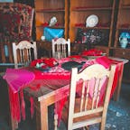 薔薇の部屋も綺麗でした✨