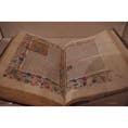 the Met Cloisters— this beautiful hand written book クロイスターズの手描きの本