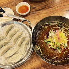 釜山で食べた冷麺