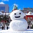 北海道
札幌
旧道庁前
雪祭りの時でしたが、会場に負けないくらい力が入ってました。