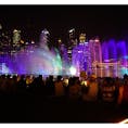シンガポール マリーナベイサンズで夜に行われる 、音楽 と光、水のショーSPECTRA
夜8時位から15分ほどでやります‪‪❤︎‬
短いですが、とても感動しますのでぜひ！✿