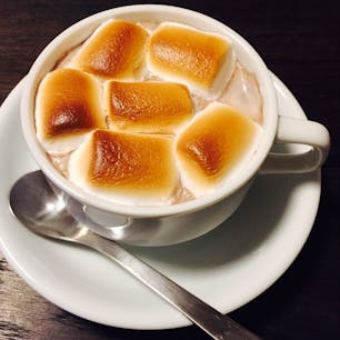 銀山温泉であったかいココア、
いただきました✨