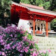 秋田県　田沢湖の近くに鎮座する御座石神社。若さと美しさを保つために龍になったタツ子姫を祀っています。