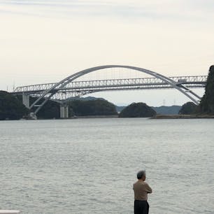 西港から見た
１号橋
