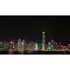 香港 ビクトリアハーバーの夜景
今までみた夜景とは比べ物にならんくらい綺麗やった