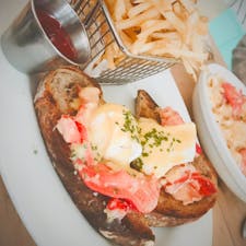 Lobster Benedict🦞
@seamore's

#NewYork