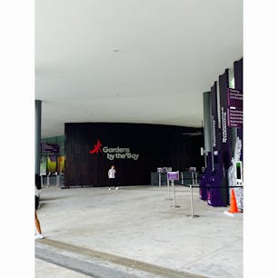 ガーデンズバイザベイ来たー！
チケットエントランス🎫