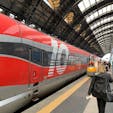 イタリア：ミラノ→ローマ

移動はフレッチャロッサ 🚅✨
イタリアの新幹線✨