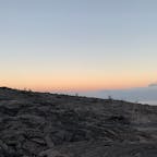 ハワイ島
溶岩台地の夕方