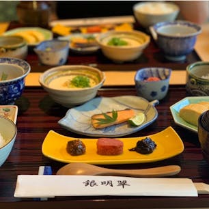 #銀明翠 #マースガーデンウッド御殿場 #御殿場 #静岡
2019年9月

ホテルや旅館に泊まる時、私の1番の楽しみは朝食😊💕
