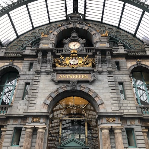 アントワープ中央駅の写真 Antwerp トリップノート