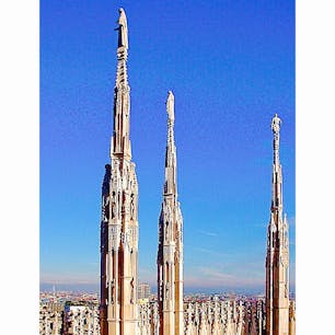 イタリア
ミラノ
ドゥオーモ屋上