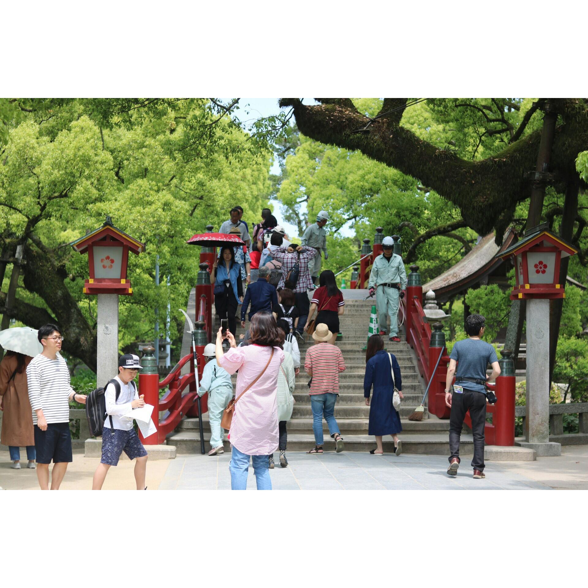 太宰府天満宮 だざいふてんまんぐう の投稿写真 感想 みどころ 大宰府天満宮の過去 現在 未来を表現してる太鼓橋 トリップノート