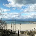 西海岸公園駐車場からみた日本海
冬前にしてはいい天気で海も穏やか🌊