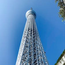 晴天✨　
東京スカイツリー‼︎
何回見ても高い‼︎