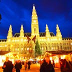 オーストリア🇦🇹ウィーン
市庁舎前クリスマスマーケット🎄
ドイツは11月末からですが、ウィーンはいち早く始まります！