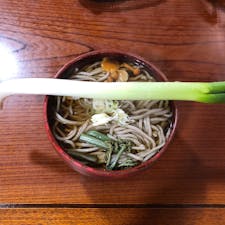 #高遠そば　#大内宿　#ネギそば