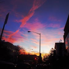 New York / Brooklyn
Greenpoint
ブルックリン・グリーンポイント街並みの夕焼け♪