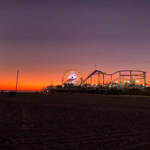 サンタモニカ・ビーチ