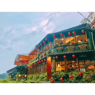 台湾旅行✈️明るい時間の九份🙂