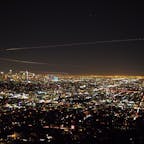 グリフィス天文台からのLAの夜景